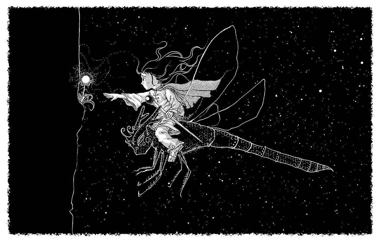 天使与龙的轮舞漫画——梦幻交织的旋律